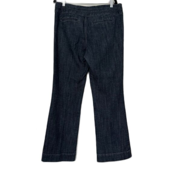 One Song Women Jeans Size 12 Blue Boho Stretch Relaxed 10" Rise - Picture 2 of 11